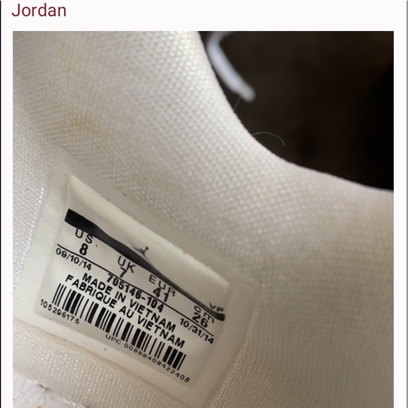 Practically new Jordans - Picture 10 of 12